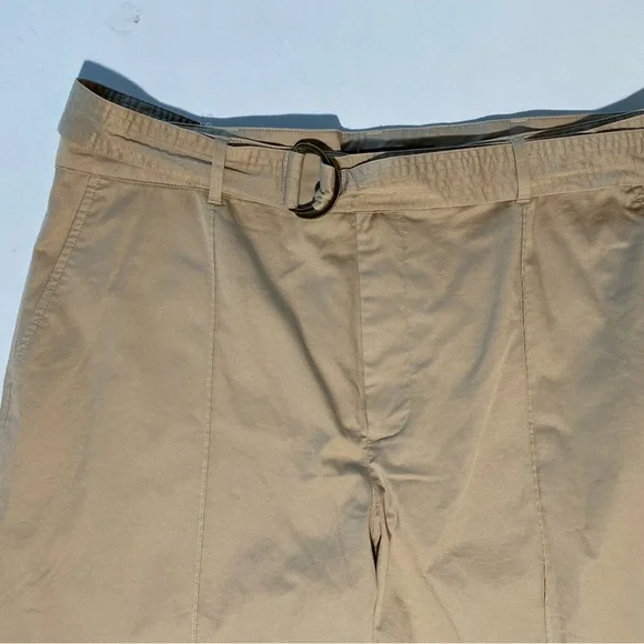 NEW  Womens Size 16  Ralph Lauren Micro-Sanded Twill Belted Wide-Leg  Pants $145 - Picture 7 of 16